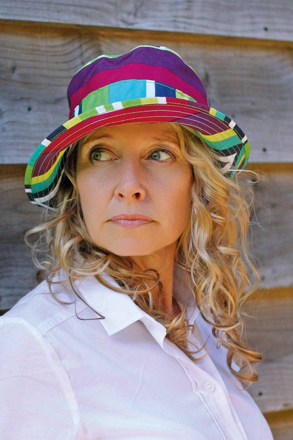 Colorful Striped Women\'s Hat Women main image 2