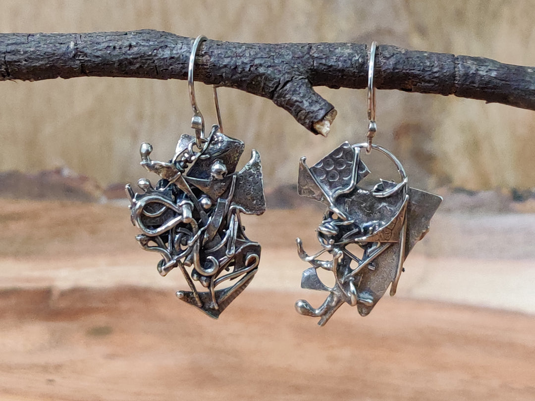 Fused And Then Some Earrings