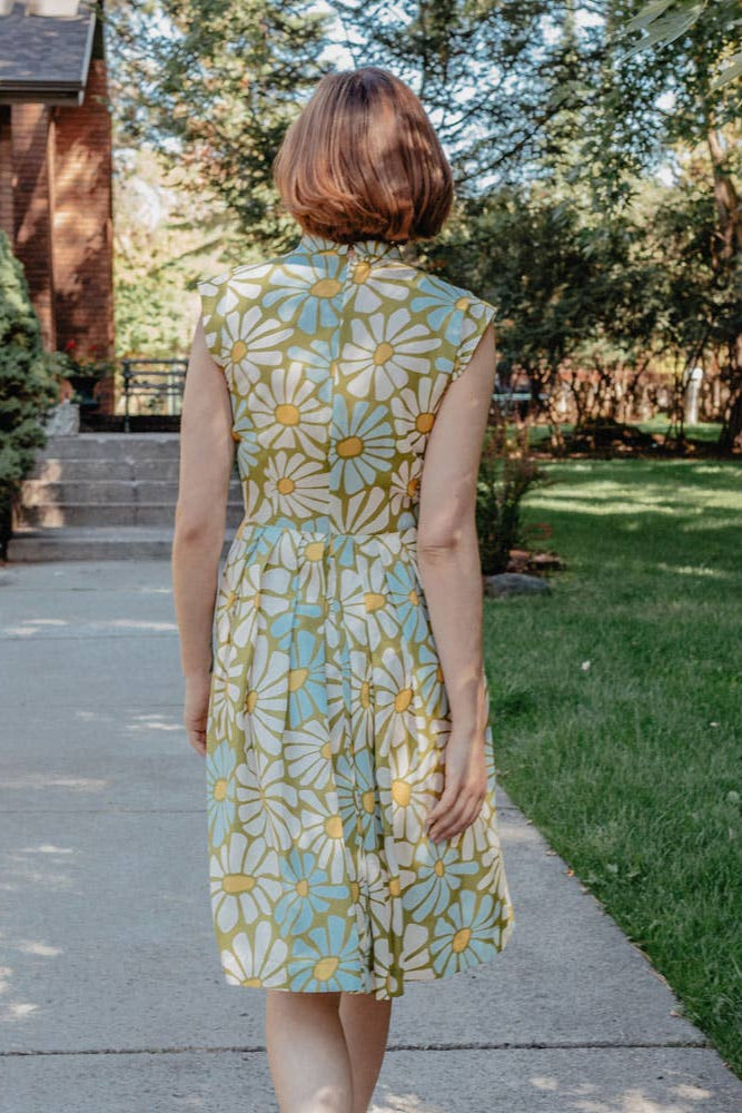 Lucille Dress Pear Flowers
