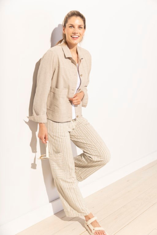 Vista Washed Cotton Beach Jacket