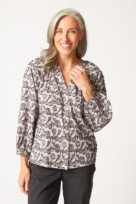 Floral Jacquard Romance Shirt