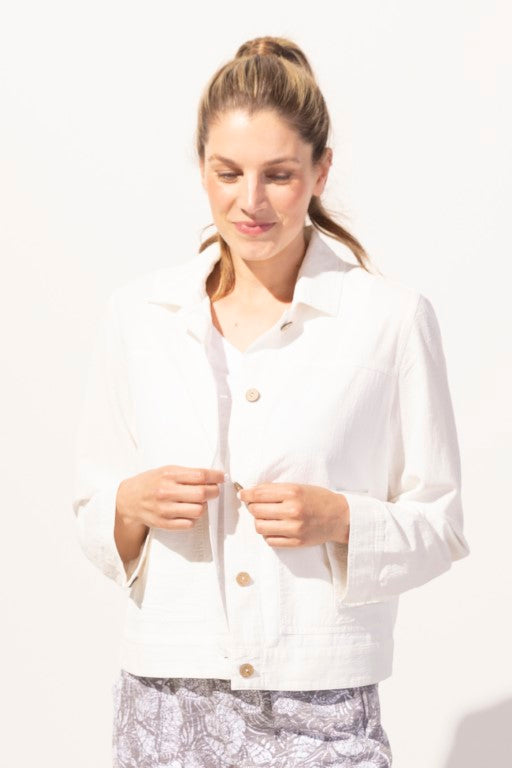 Vista Washed Cotton Beach Jacket