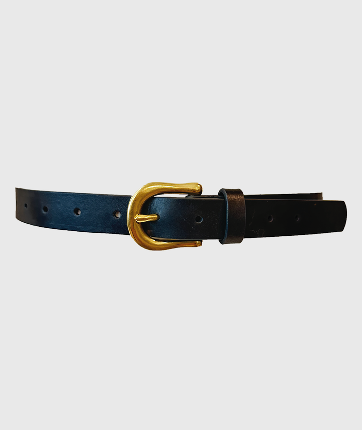 Triumph Belt – Black | Structured Belt | Statement Style
