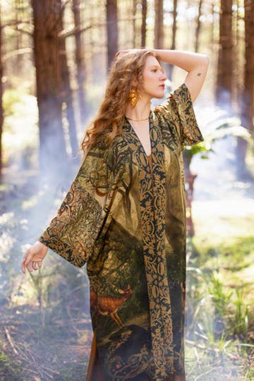 The Dawning Opera Duster Kimono Robe ft. Ophelia & Fawn
