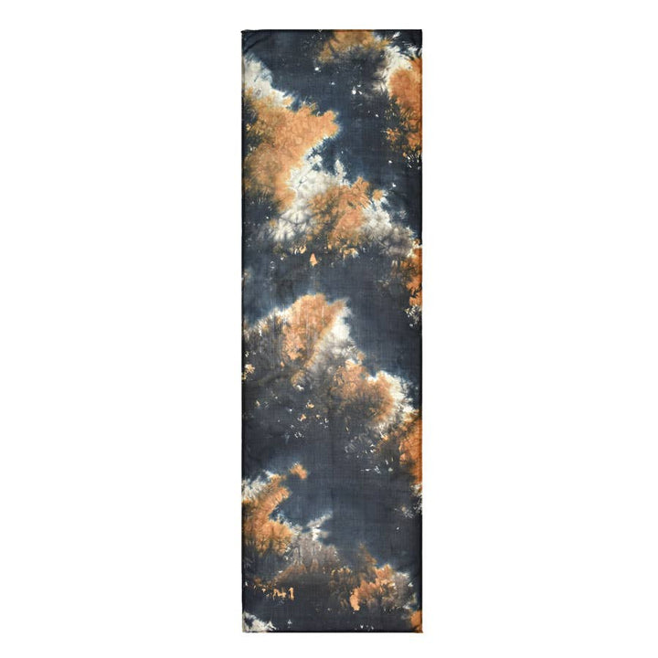 Calypso Tie Dyed Silk Scarf Handmade