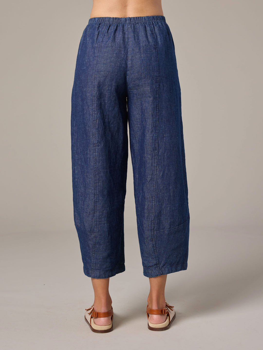 Flax Linen Lantern Pant