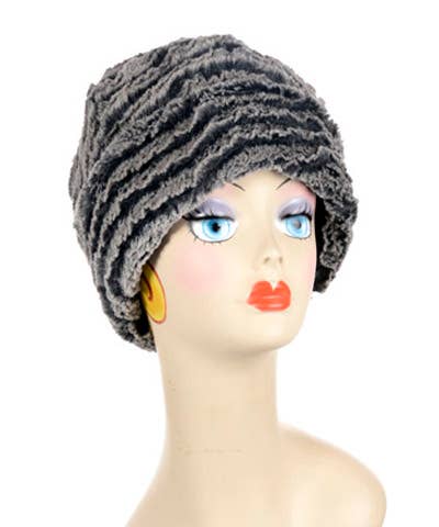 Beanie Faux Fur Reversible - Two-Tone