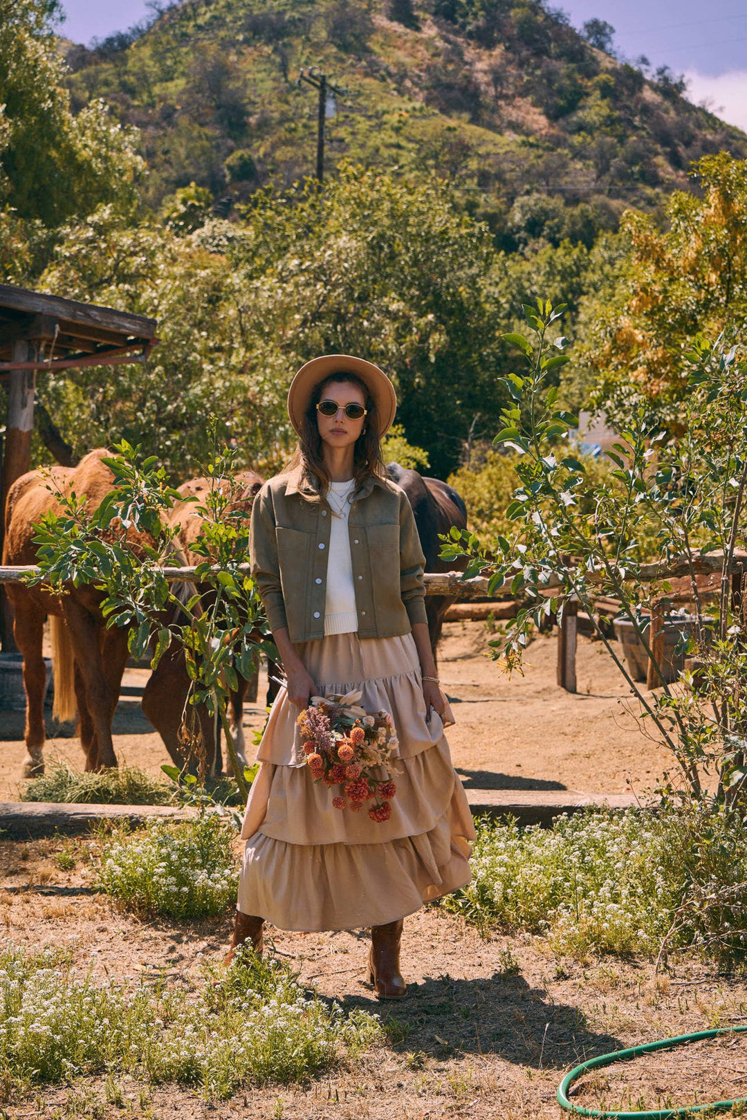 Versatile Luxe Stretchy Suede Jacket with Statement Pockets