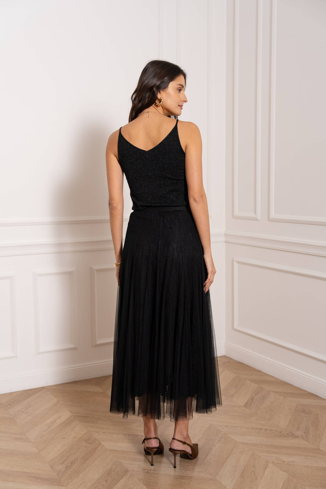 March Tulle & Lace Skirt