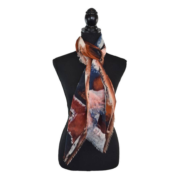 Nairobi Abstract Matty Wool Scarf