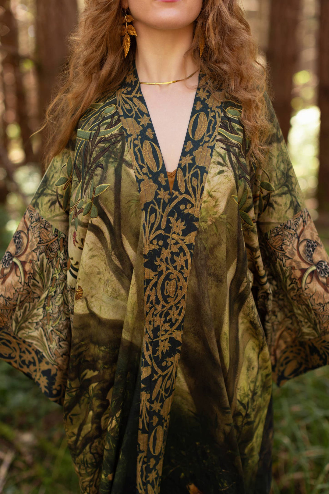 The Dawning Opera Duster Kimono Robe ft. Ophelia & Fawn