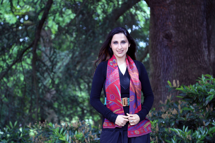 Neck scarf ~ Fuchsia