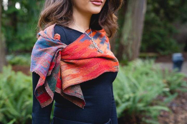 Neck scarf~ Morocco Red
