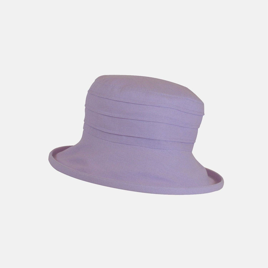 Small Brim, Packable Linen Sun Hat
