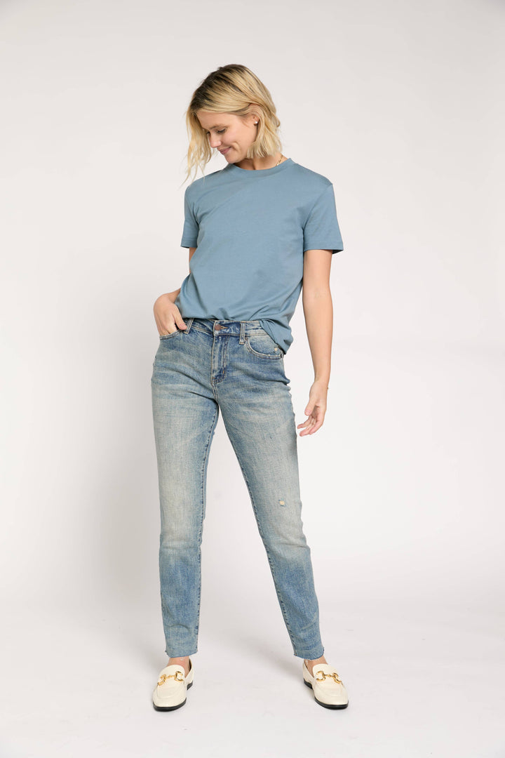Crosby Mid Rise Relaxed Taper Jean, 4 Year Vintage