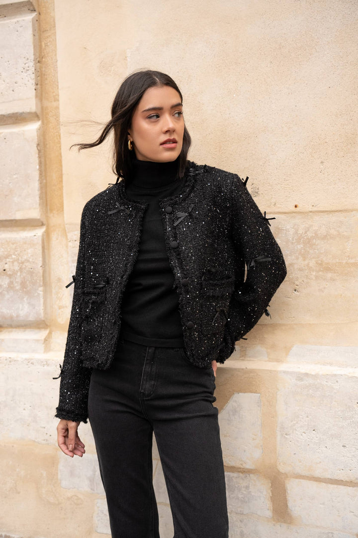 Lola Tweed Jacket with pockets