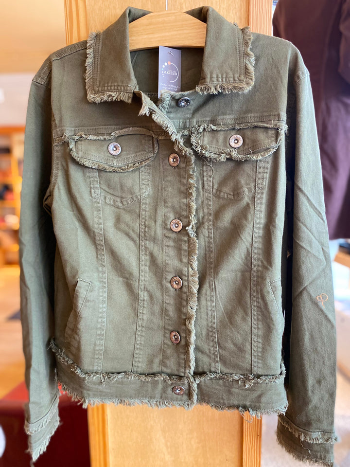 Frayed Edge Jean Jacket