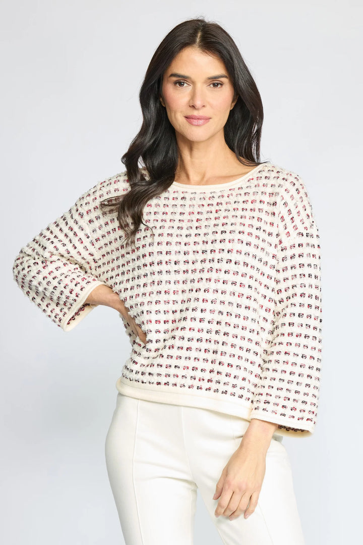 Velura Knit Lustre Pullover