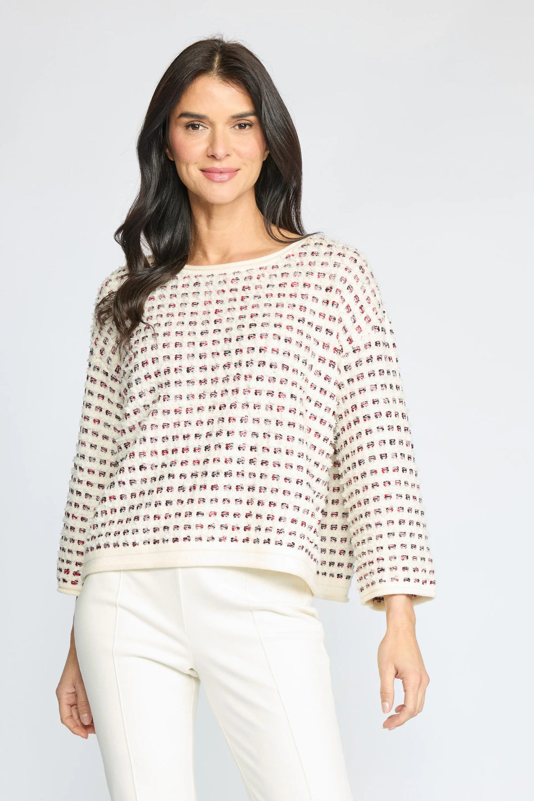 Velura Knit Lustre Pullover