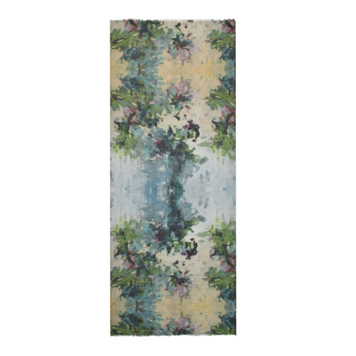 Emirate Floral Wool Scarf