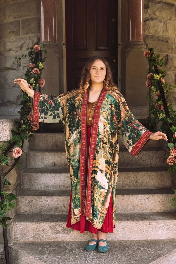 Wildheart Opera Duster Kimono Robe ft. Unicorn & Castle