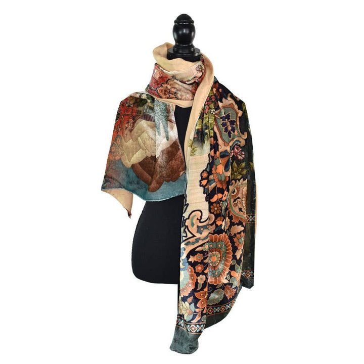 Velvetine Printed Shawl