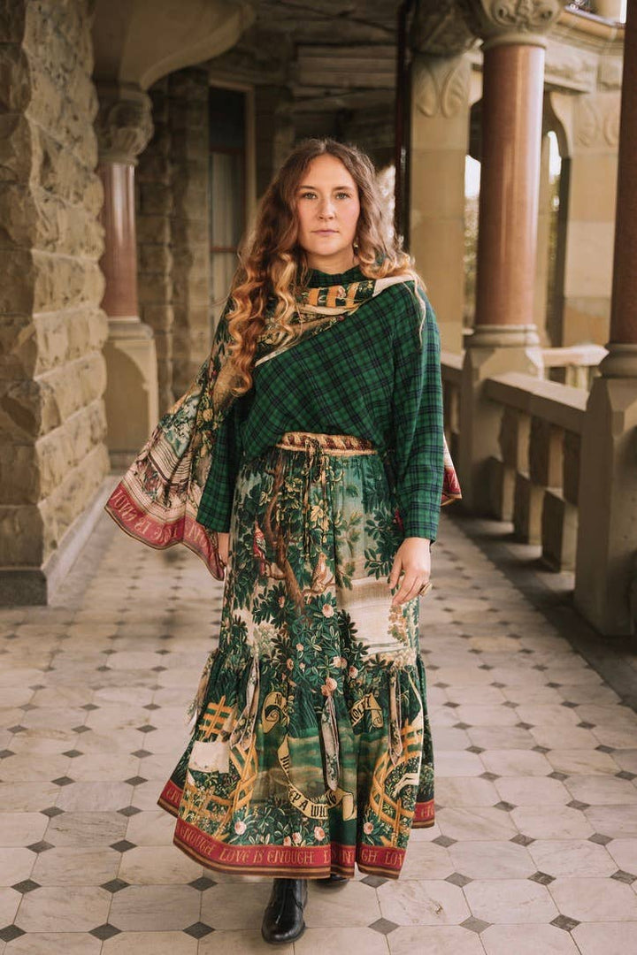 Wildheart Atelier Skirt w/ Pockets, Tassles & Unicorn