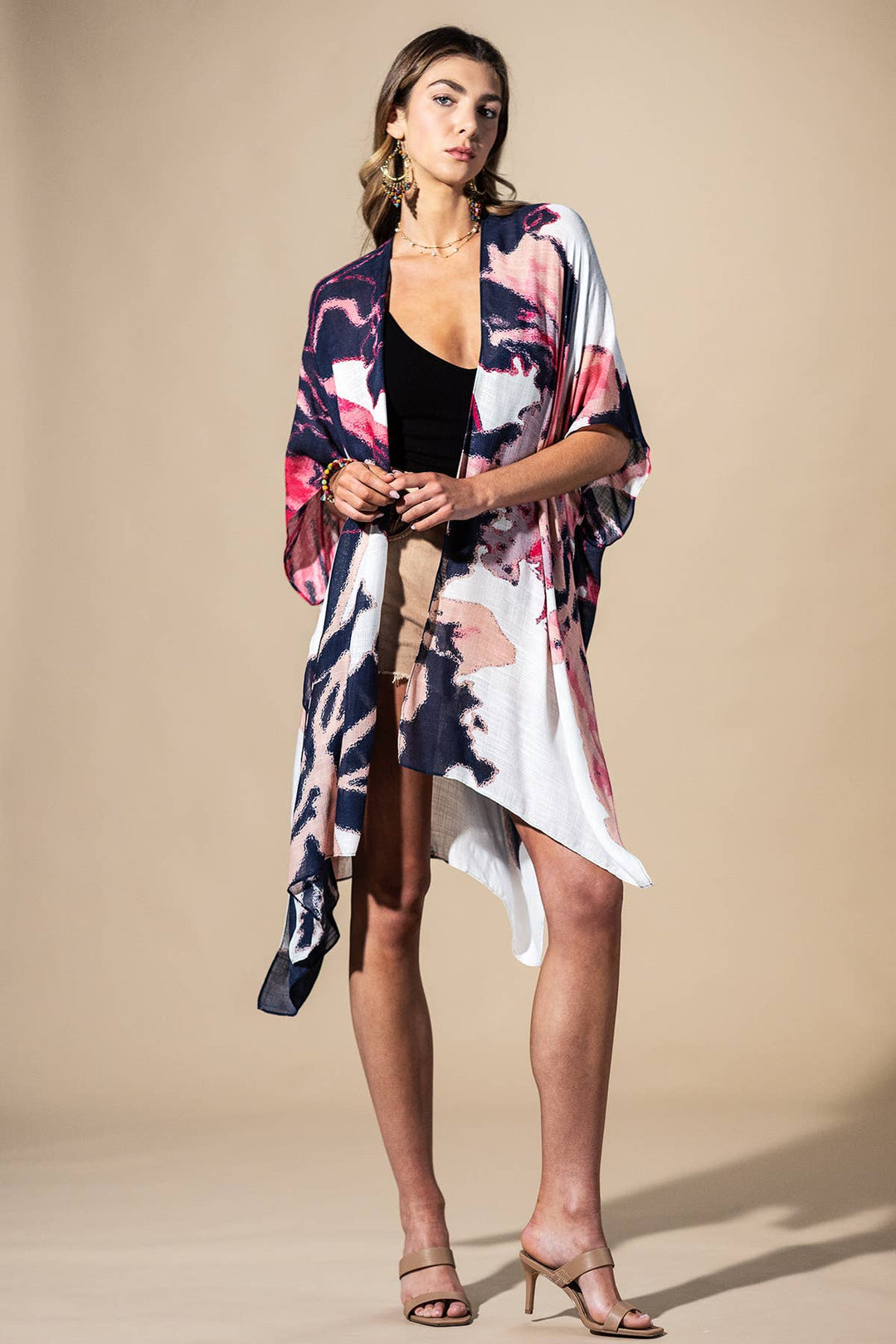 Painted Bloom Kimono