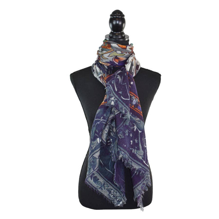 Matilda Vintage-Inspired Floral Scarf