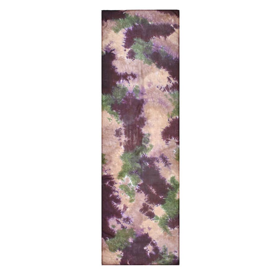 Calypso Tie Dyed Silk Scarf Handmade