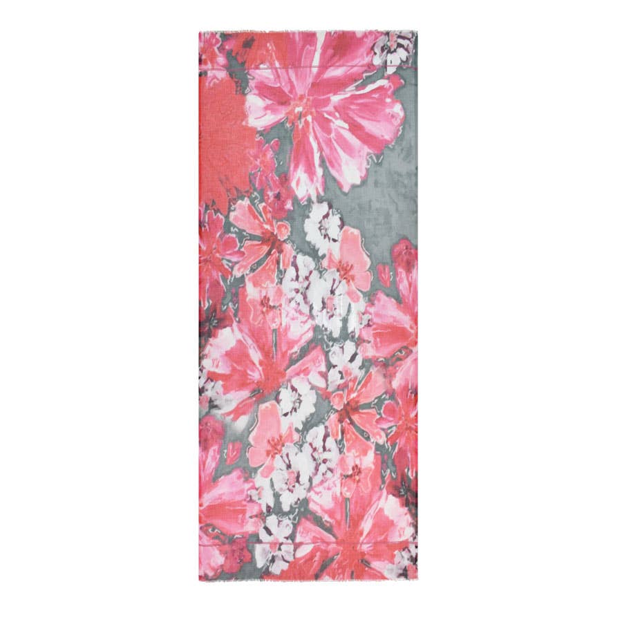 Gonzalez Tropical Floral Scarf