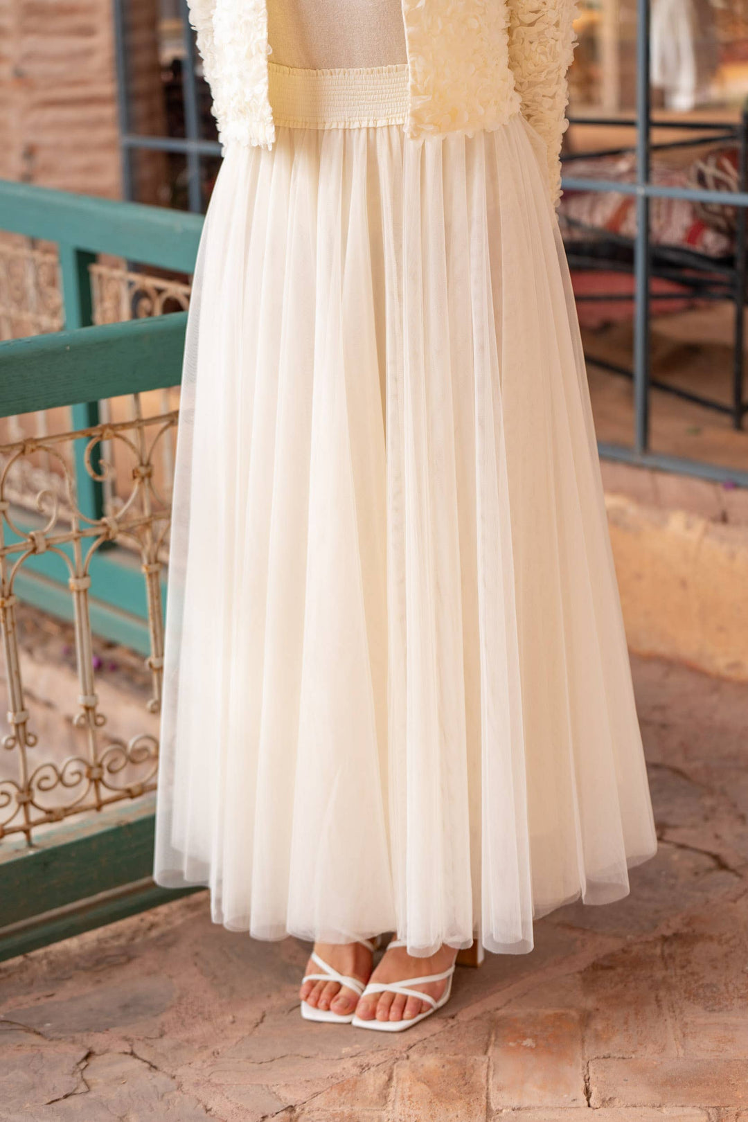 Maria Tulle Maxi Length Skirt