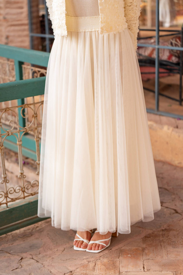 Maria Tulle Maxi Length Skirt