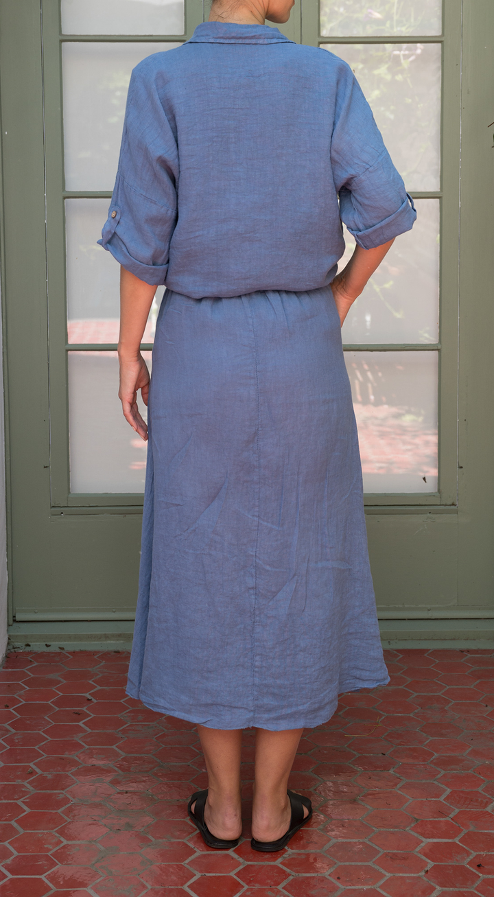 Linen Long Skirt