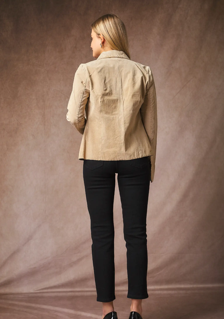 Suede Leather Jacket