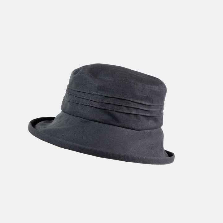 Small Brim, Packable Linen Sun Hat