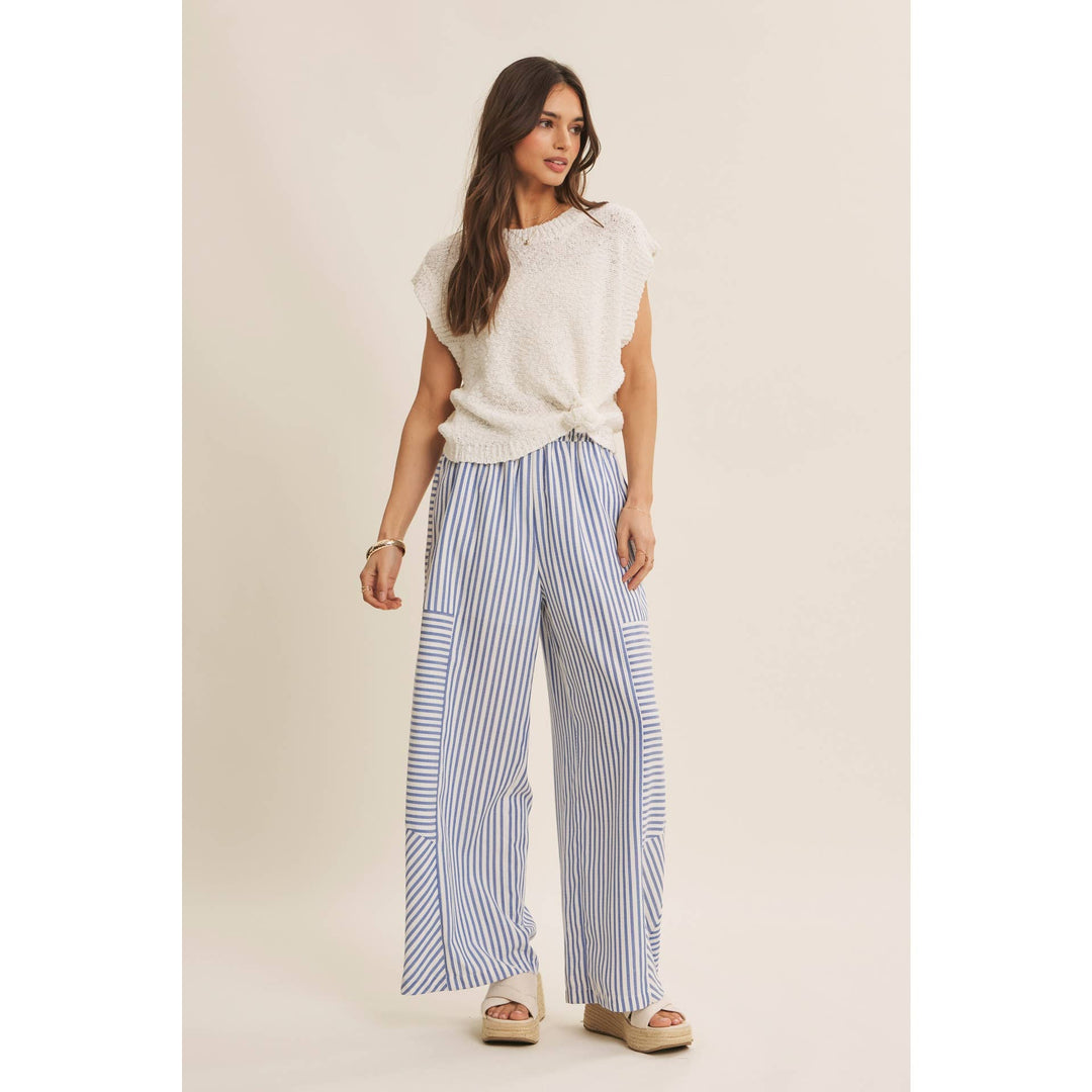 Breathable Comfort Loose Fit Textured Cotton Sweater Top