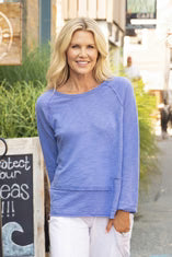 Cotton Slub Pocket Pullover