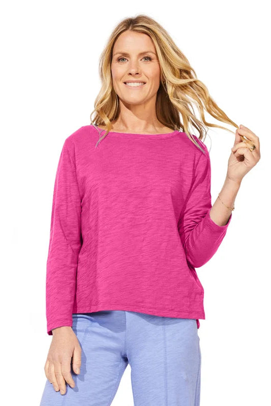 Cotton Slub Boxy Tee