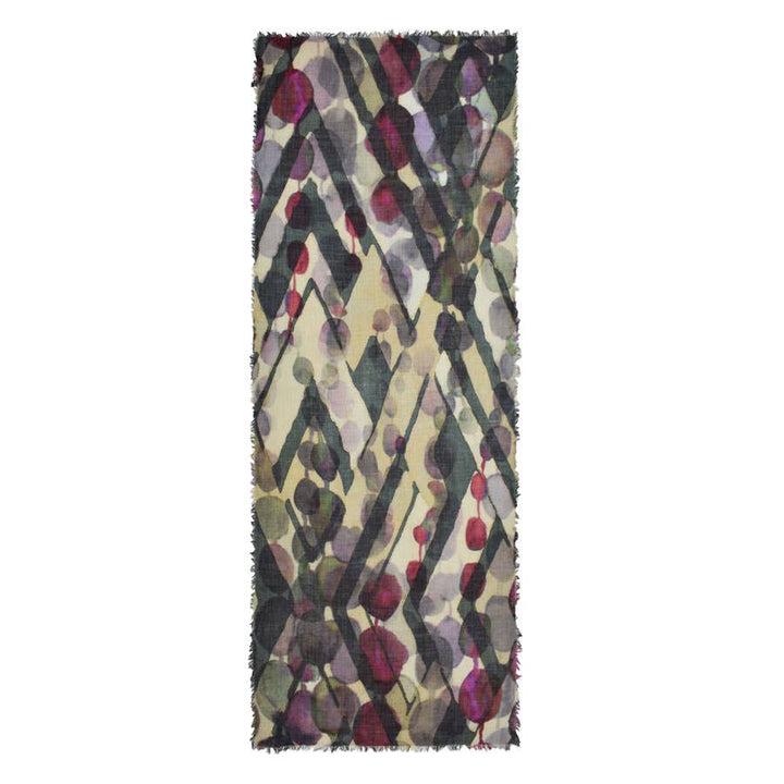 Hashana Abstract Striped Scarf