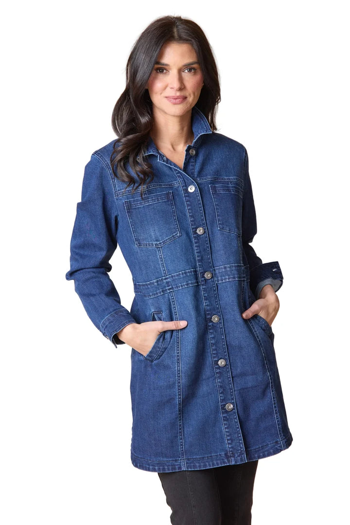 Stretch Denim City Jacket