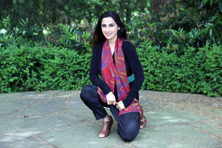 Neck scarf ~ Fuchsia