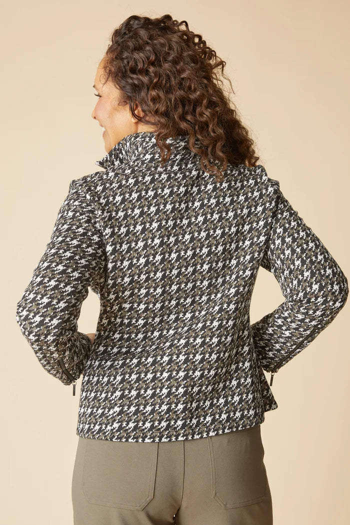 Luxe Ponte Print Madison Jacket