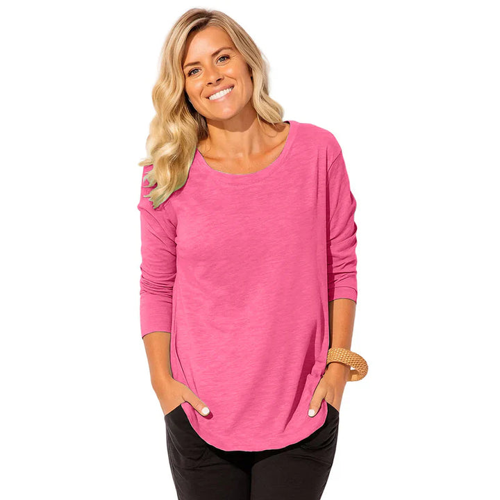 Cotton Slub High Lo Tee