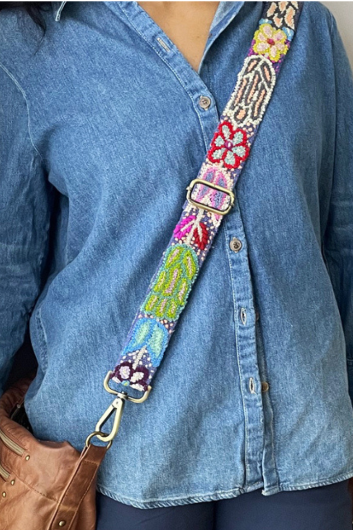 Folklorica Embroidered Adjustable Bag/Camera Strap