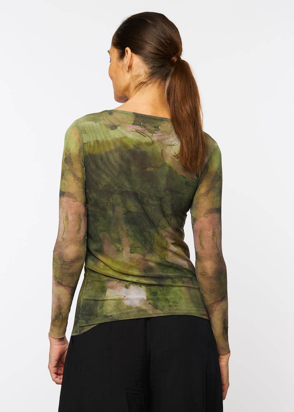 Moss Eden - Florence Double Sheer Top