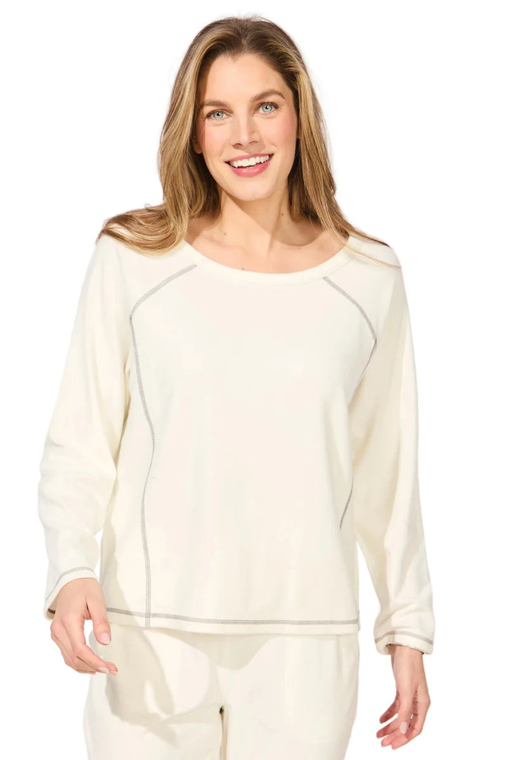 Buttery Rib Knit Raglan Top