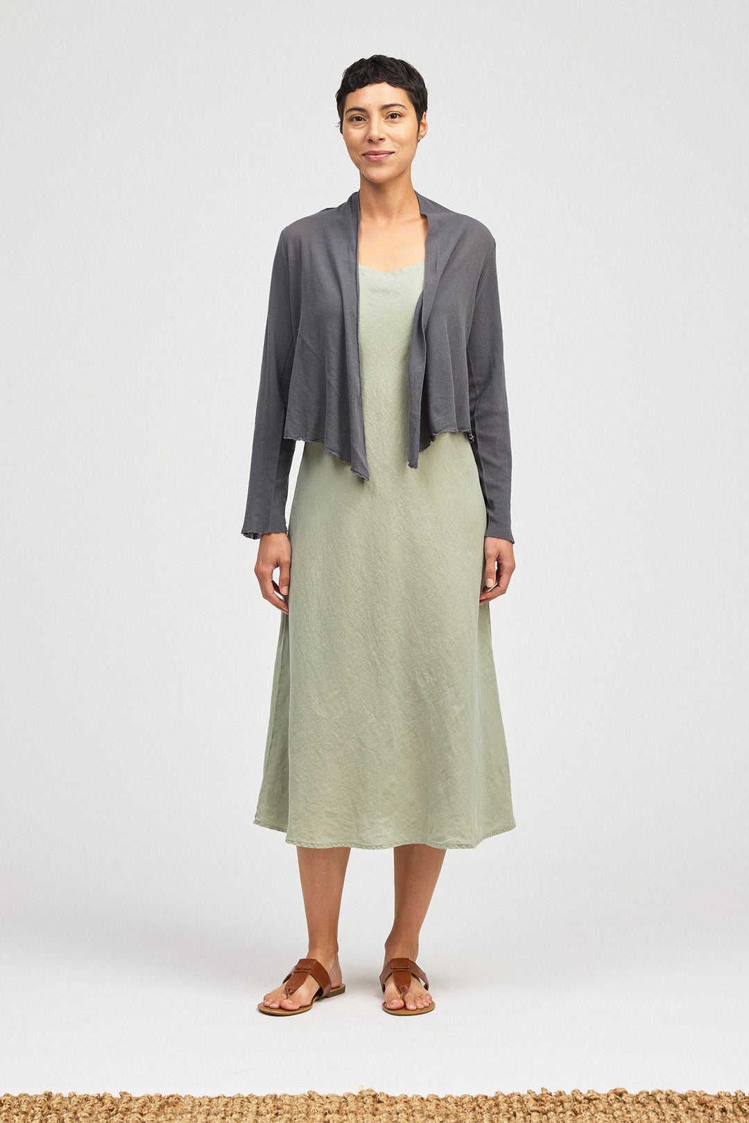 Crop Cardigan Tulle