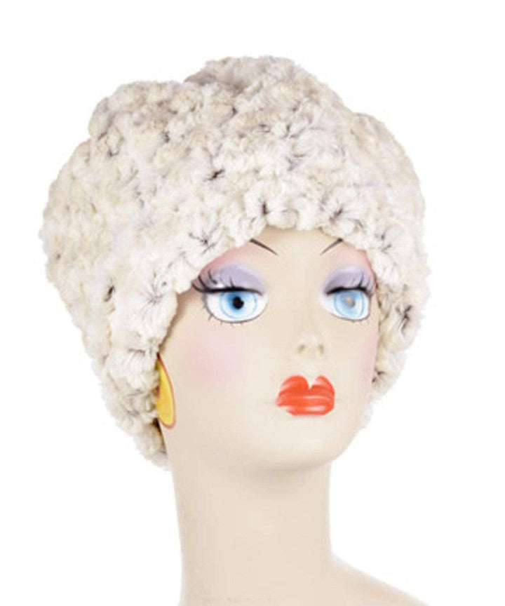 Beanie Faux Fur Reversible - Two-Tone
