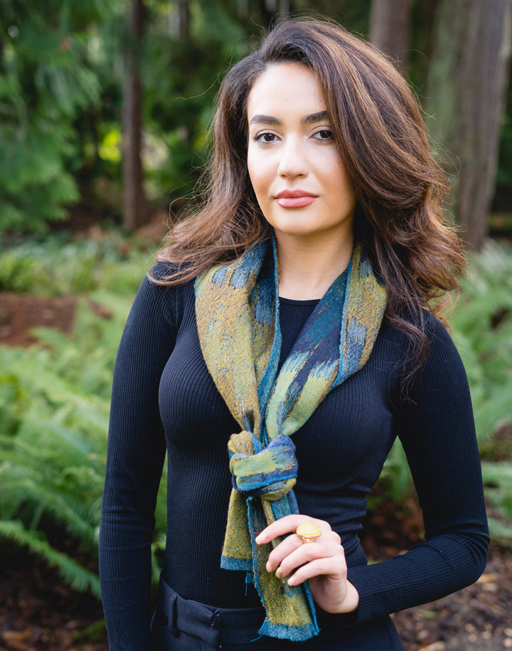 Neck scarf ~ Morocco Green